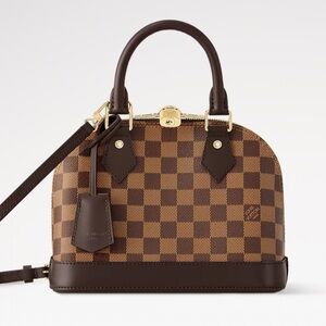 Louis Vuitton Alma BB Damier Ebene coated canvas